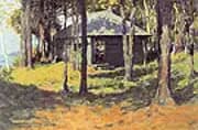 Studio at Ingleneuk 1907 By Frederic Remington