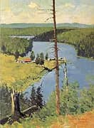 The Moose Country 1909 By Frederic Remington