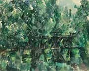 Bridge and Pool By Paul Cezanne