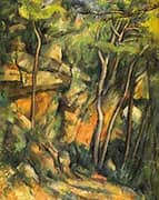 In the Park of the Chateau Noir 1900 By Paul Cezanne