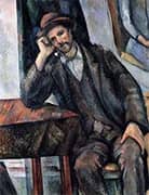 Man Smoking a Pipe By Paul Cezanne