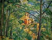 View of the Chateau Noir 1894 By Paul Cezanne