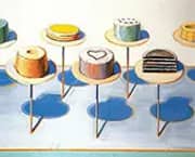Cake Window Seven Cakes By Wayne Thiebaud