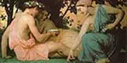 Spring 1858 By William-Adolphe Bouguereau