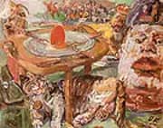 The Red Egg 1940 41 By Oskar Kokoschka