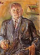 Louis Krohnberg 1950 By Oskar Kokoschka
