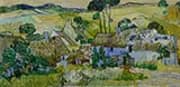 Farms near Auvers 1890 By Vincent van Gogh