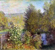 The Corner of the Garden at Montgeron 1876 By Claude Monet