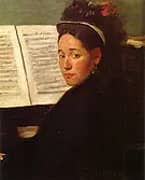 Marie Dihau at the Piano 1869 By Edgar Degas