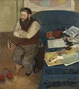 Diego Martelli 1879 By Edgar Degas