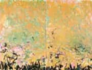 Two Sunflowers 1980 By Joan Mitchell