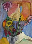 Still Life with Queen 1912 By Gabriele Munter