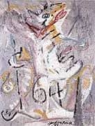 Wounded Animal 1943 By Jackson Pollock (Inspired By)