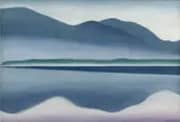 Grey Lake George 1922 By Georgia O'Keeffe
