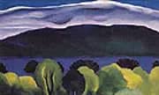 Lake George Blue 1926 By Georgia O'Keeffe