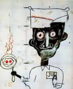 Eyes and Eggs 1983 By Jean Michel Basquiat