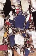 Woman in Blue 1912 By Fernand Leger