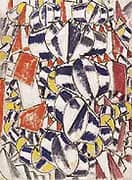 Contrast of Forms 1913 By Fernand Leger