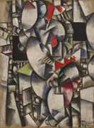 Nude Model in the Studio c1912 By Fernand Leger