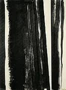 Untitled 1945 17 By Barnett Newman