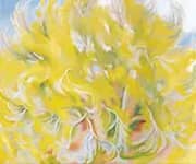 Cottonwood Tree in Spring Desert Tree 1943 By Georgia O'Keeffe