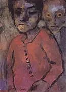 Two People By Emil Nolde