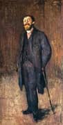 Portrait of The Painter Jensen Hjell 1885 By Edvard Munch