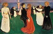 The Dance of Life c1899 By Edvard Munch