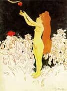 The Forbidden Fruit By Leon Spilliaert