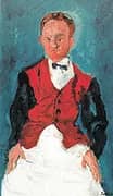 Hotel Boy c1927 By Chaim Soutine