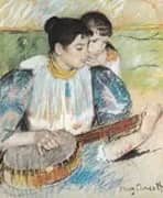 The Banjo Lesson 1894 By Mary Cassatt