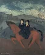Sunday Riders 1929 By Milton Avery