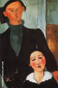 Jacques and Berthe Lipchitz 1916 By Amedeo Modigliani