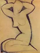 Cariatide By Amedeo Modigliani