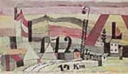 Station L122 14km 1920 By Paul Klee