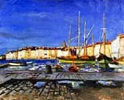 Port de Saint Tropez 1905 By Albert Marquet