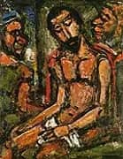 Christ Mocked by Soldiers 1932 By George Rouault