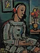 Le Pierrot Sage By George Rouault
