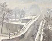 Le Pont Neuf Sous la Neige 1947 By Albert Marquet