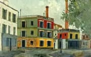 Factory By Maurice Utrillo