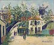 Montmartre 1930 By Maurice Utrillo