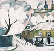 Moscow Winter c1910 By Natalia Goncharova