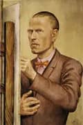 Self Portrait with Easel 1926 By Otto Dix