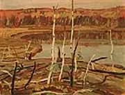A Lake Autumn Georgian Bay 1936 By A Y Jackson