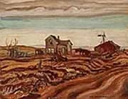 Drought Area Alberta 1937 By A Y Jackson