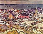 Entrance to Halifax Harb By A Y Jackson