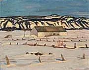 Morning Saint Simon de Rimouski 1939 By A Y Jackson