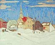 Quebec Village 1921 By A Y Jackson