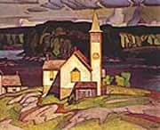 Anglican Church at Magnetawan By A J Casson