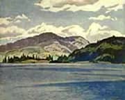 Kamaniskeg Lake Summer By A J Casson